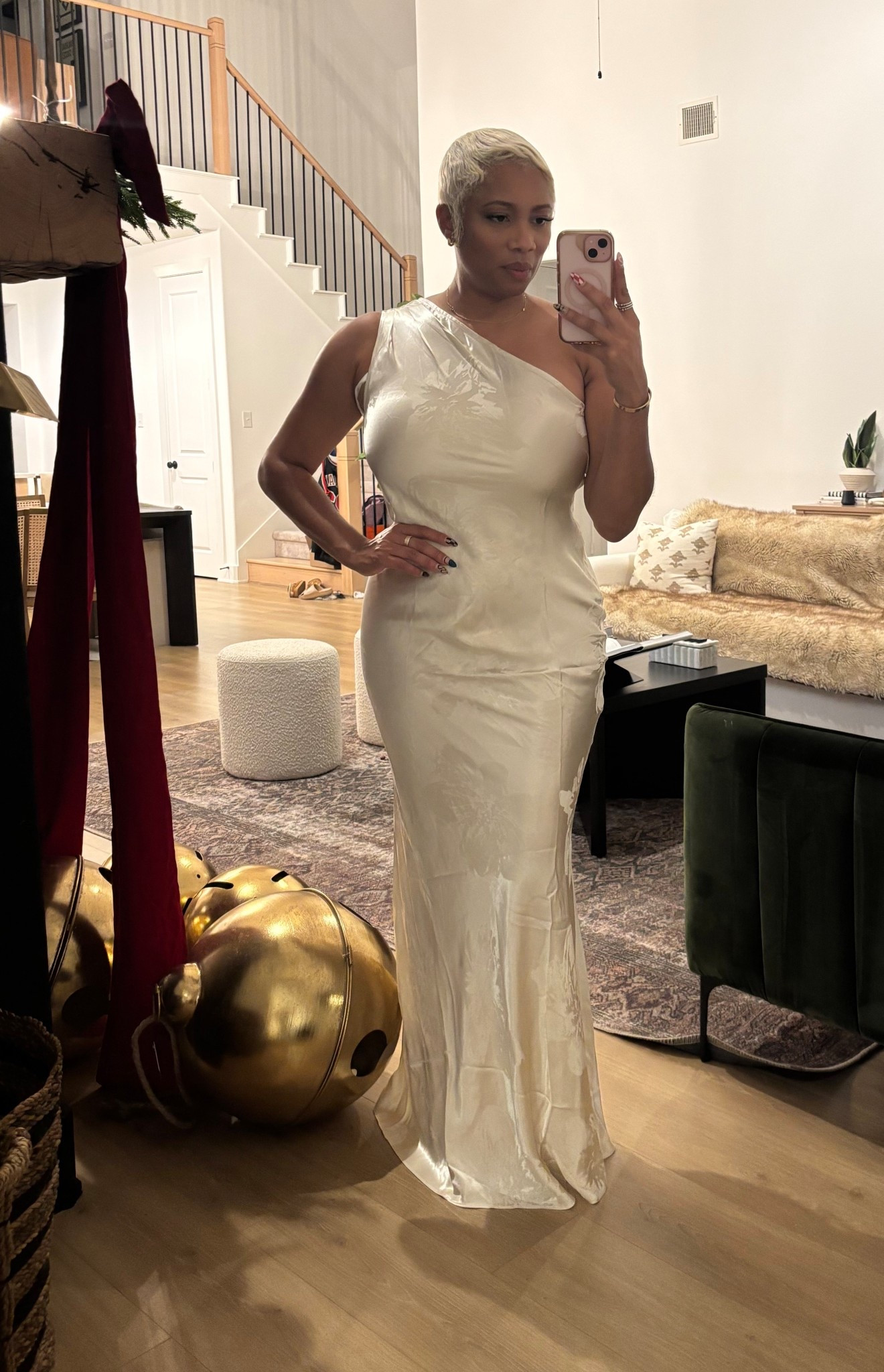 If you need a showstopper, this is it. The detail on this dress is stunning and it photographs beautifully. Linking everything to complete the look. 

#LTKootd #LTKOver40 #LTKHoliday