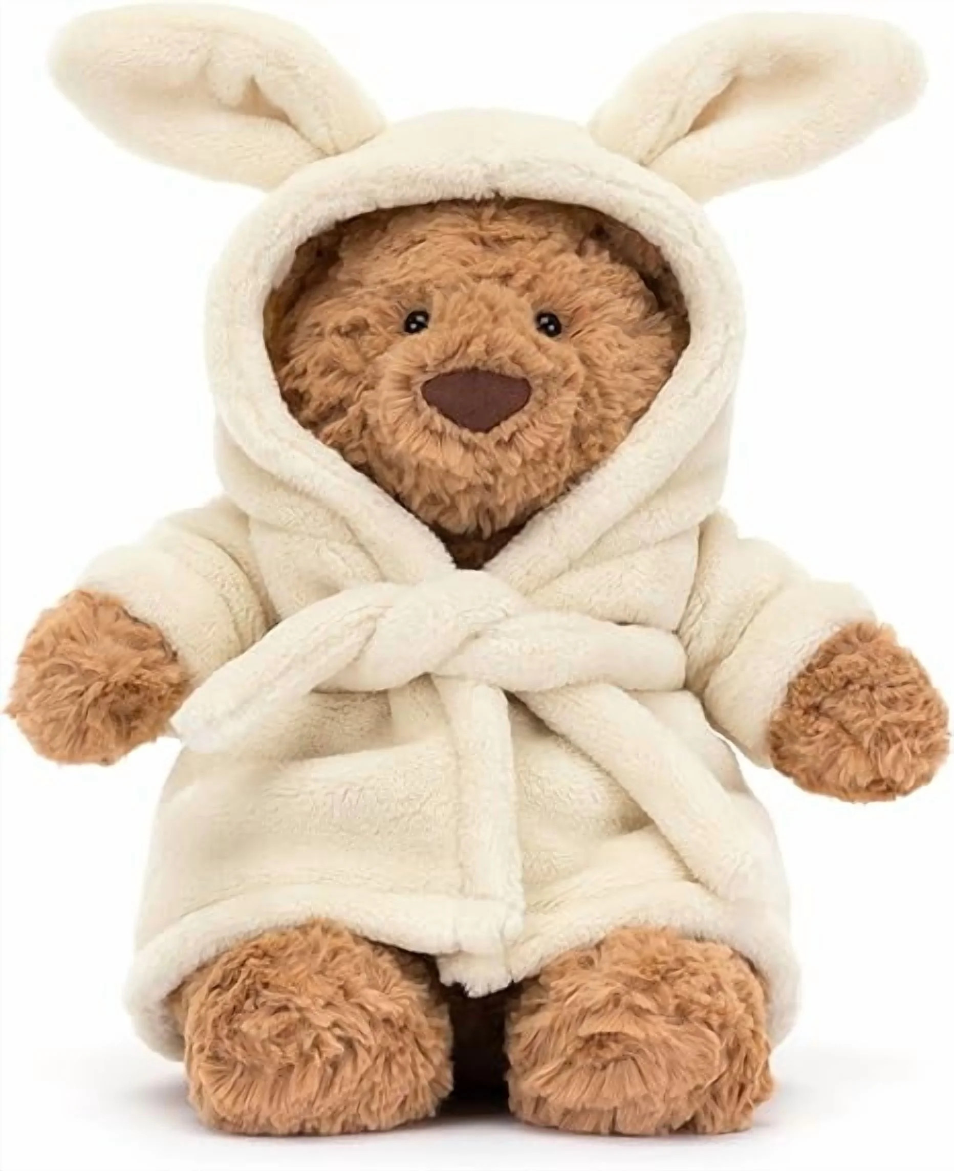 Jellycat Bartholomew Bear with Bathrobe Stuffed Animal, 10 inches - Teddy Bear Plush - Soft & Hug... | Walmart (US)