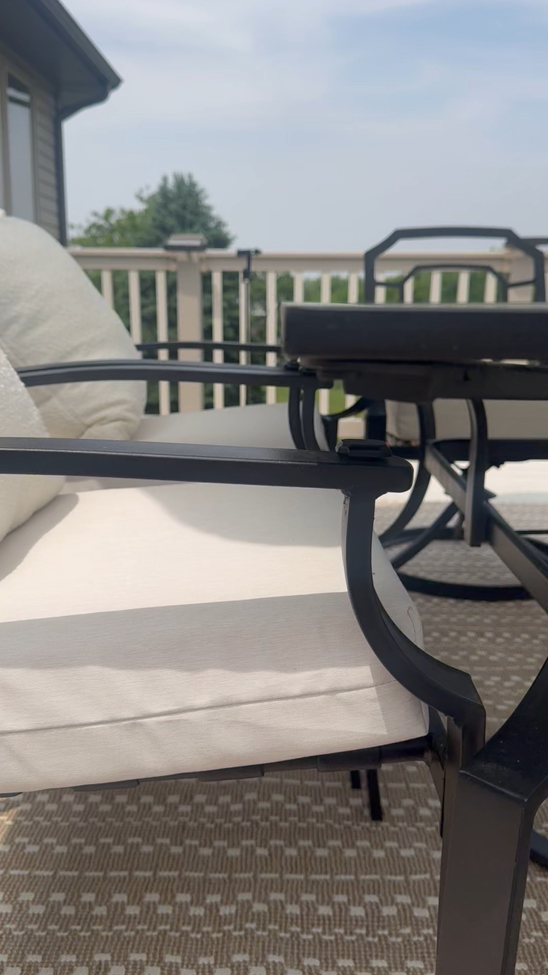 Honeycomb Outdoor Living Cushions - Patio Set Replacement Cushions 

#LTKSummerEdit #LTKHome