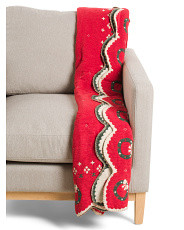 Scalloped Wreath Chenille Throw | Pillows & Decor | Marshalls | Marshalls