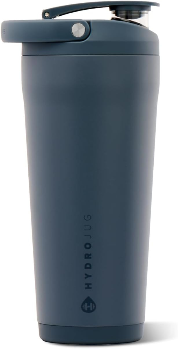 HydroJug Insulated Protein Shaker Bottle 24 oz, Silent Mixing, Cascade | Amazon (US)