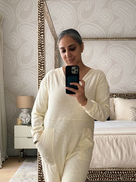 This grown up onesie is one of the most comfortable outfits I own - I’ve been living in it all month and plan on living in it all winter

#LTKfindsunder50 #LTKmidsize #LTKSeasonal