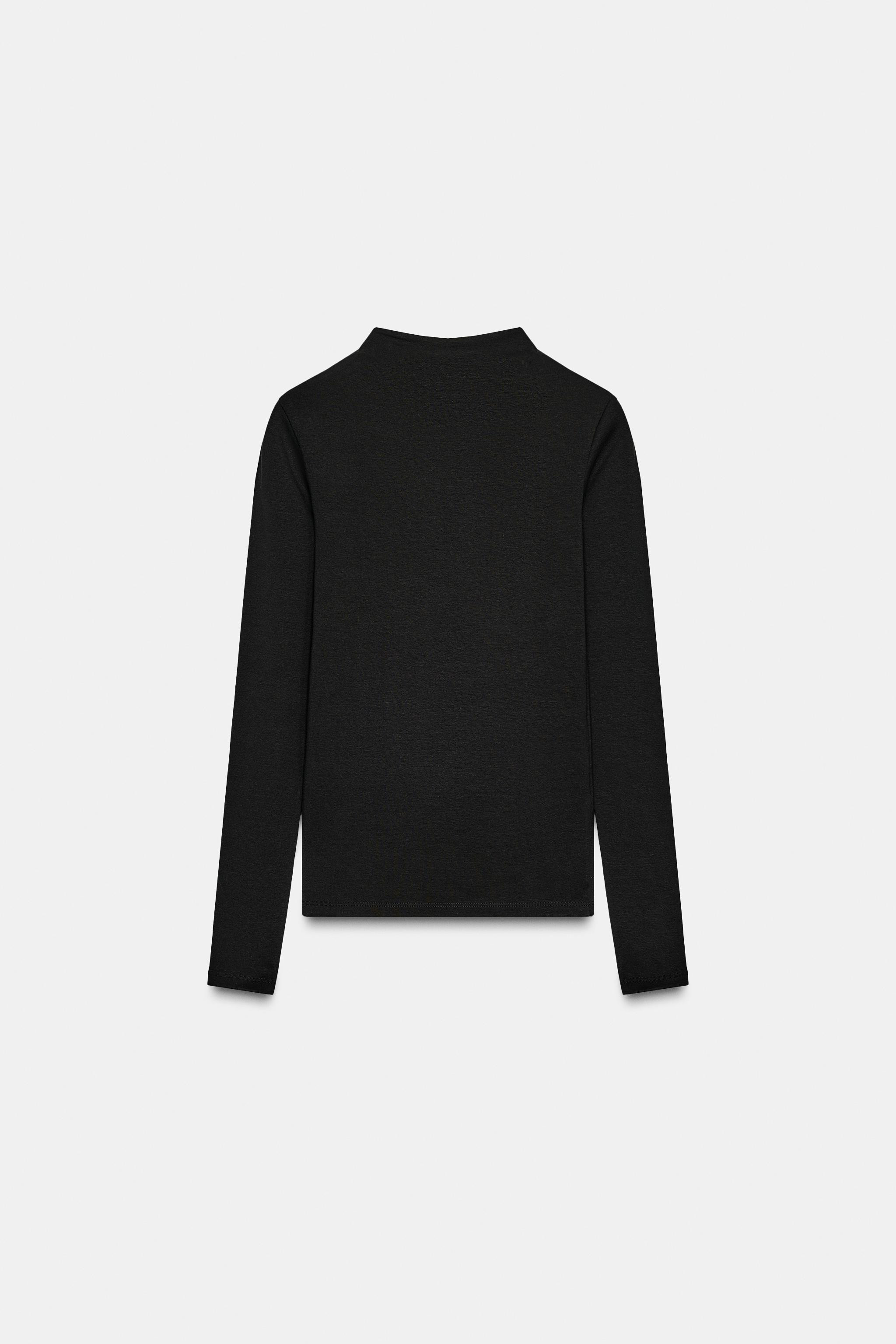 TURTLENECK T-SHIRT | Zara US