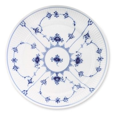 Royal Copenhagen Blue Fluted Plain Dinner Plate | Williams-Sonoma