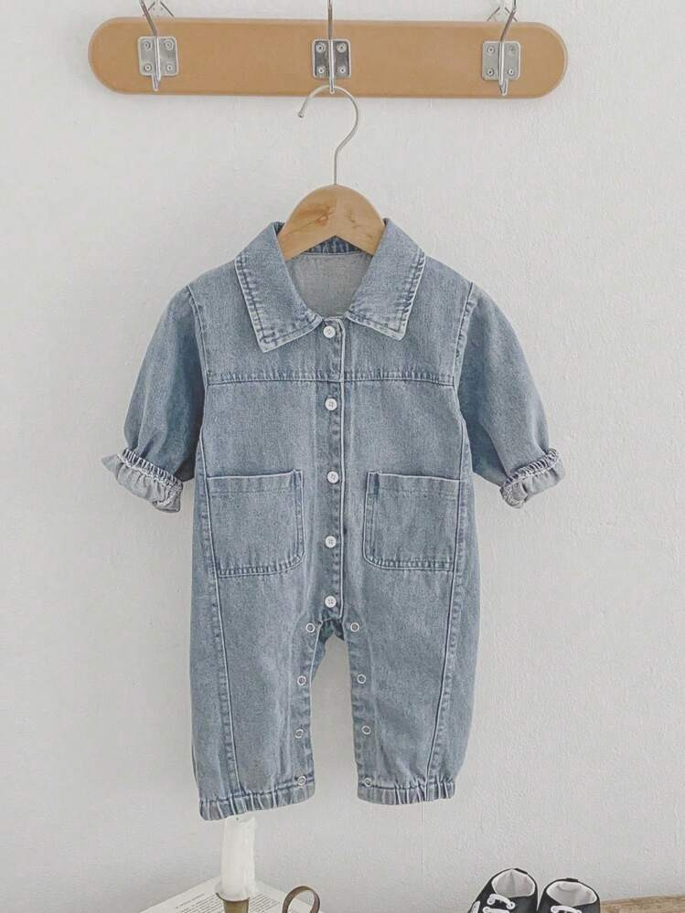 Denim Jumpsuit | SHEIN