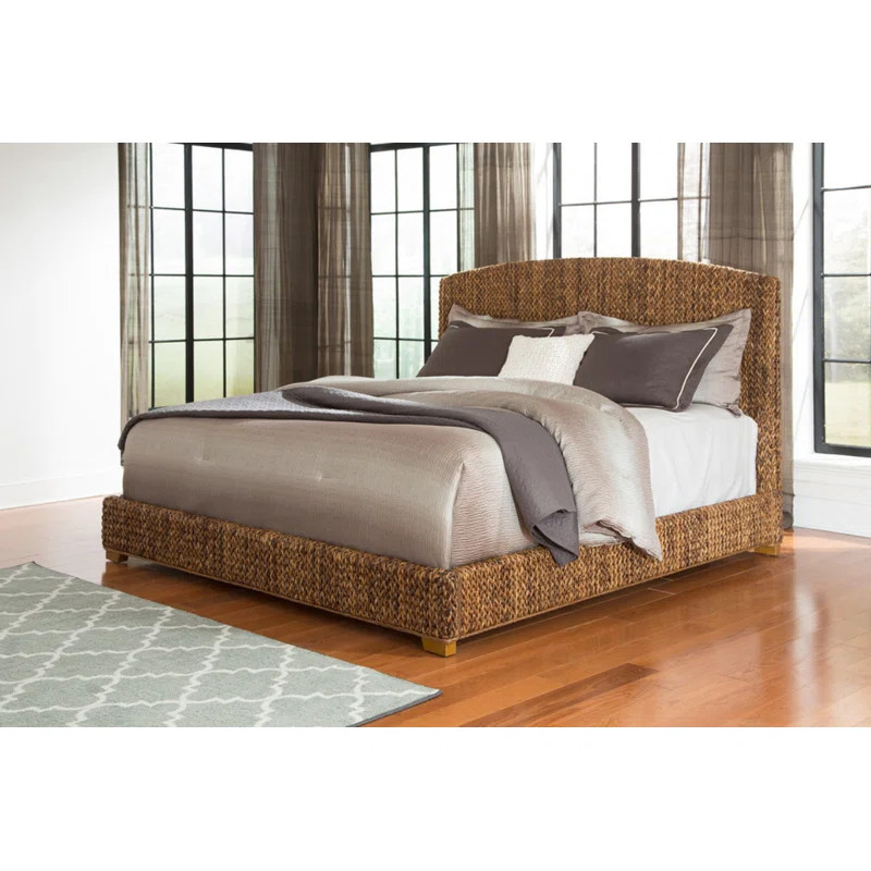Corley Abaca Woven Standard Bed | Wayfair North America