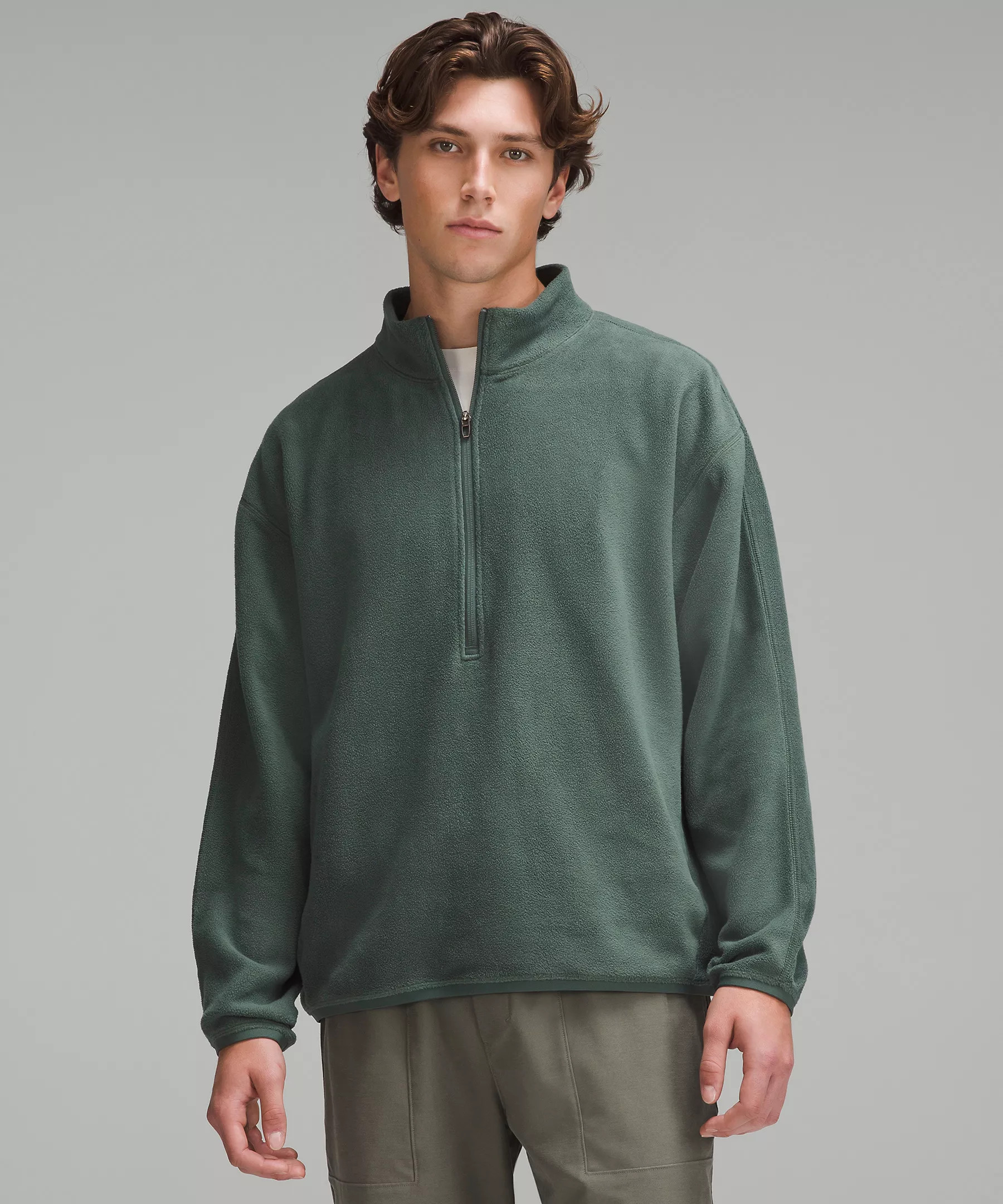 Oversized-Fit Fleece Half Zip | Lululemon (US)