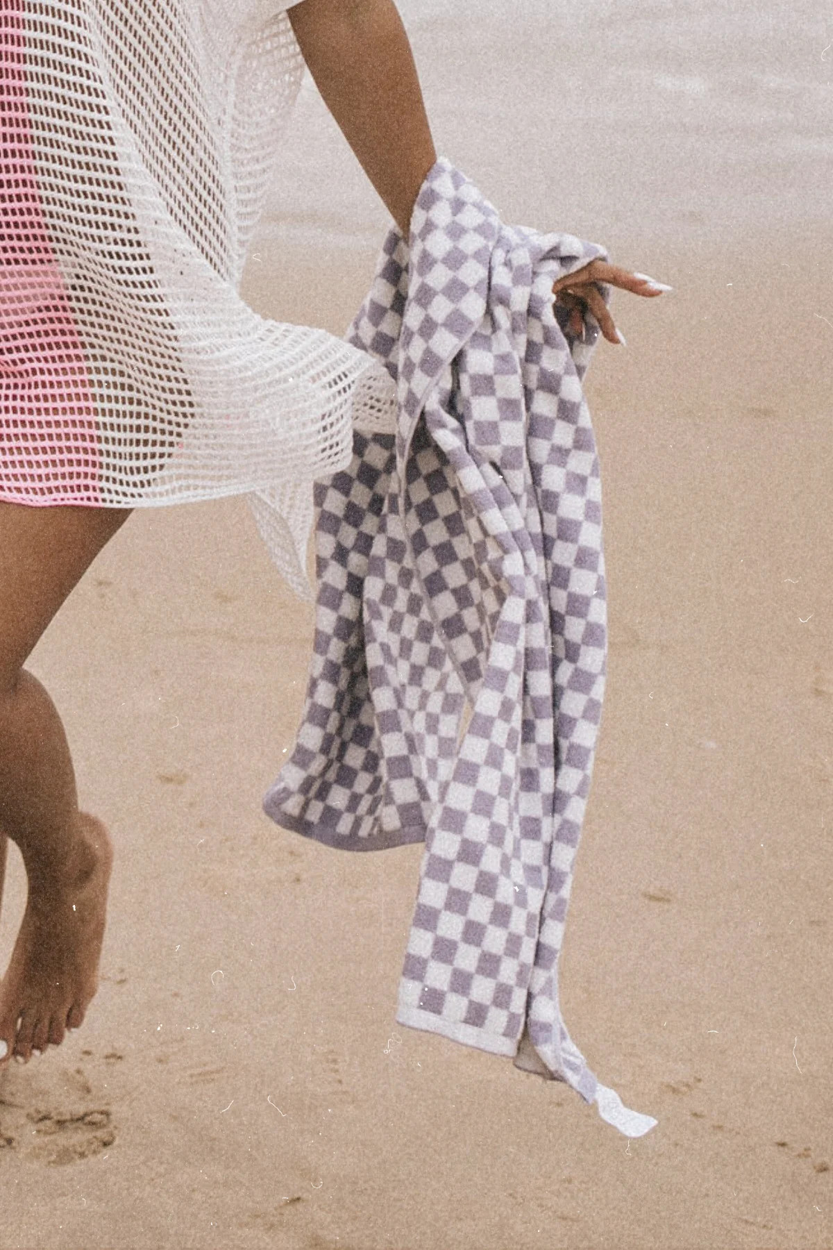 Mixed Up Bath Towel - Snowcone | THELIFESTYLEDCO