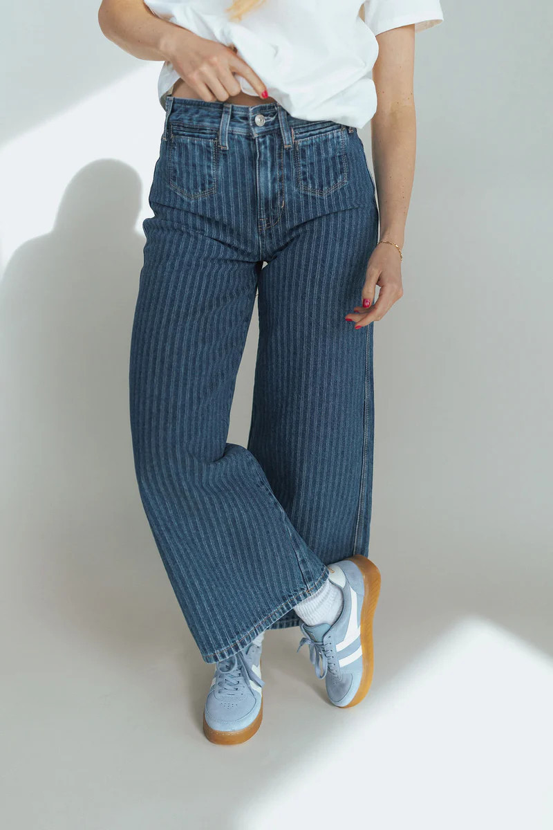 Free People Brette Cropped Wide Leg Jeans | Henly