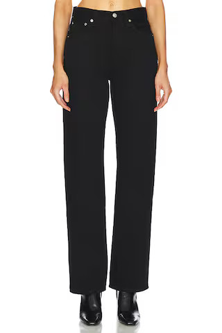RE/DONE 90s High Rise Loose in Black from Revolve.com | Revolve Clothing (Global)