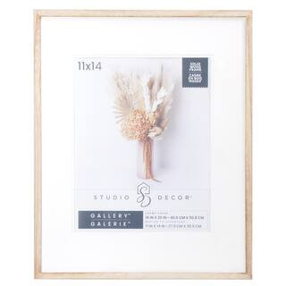 Natural Wood Frame with Mat, Gallery by Studio Décor® | Michaels Stores