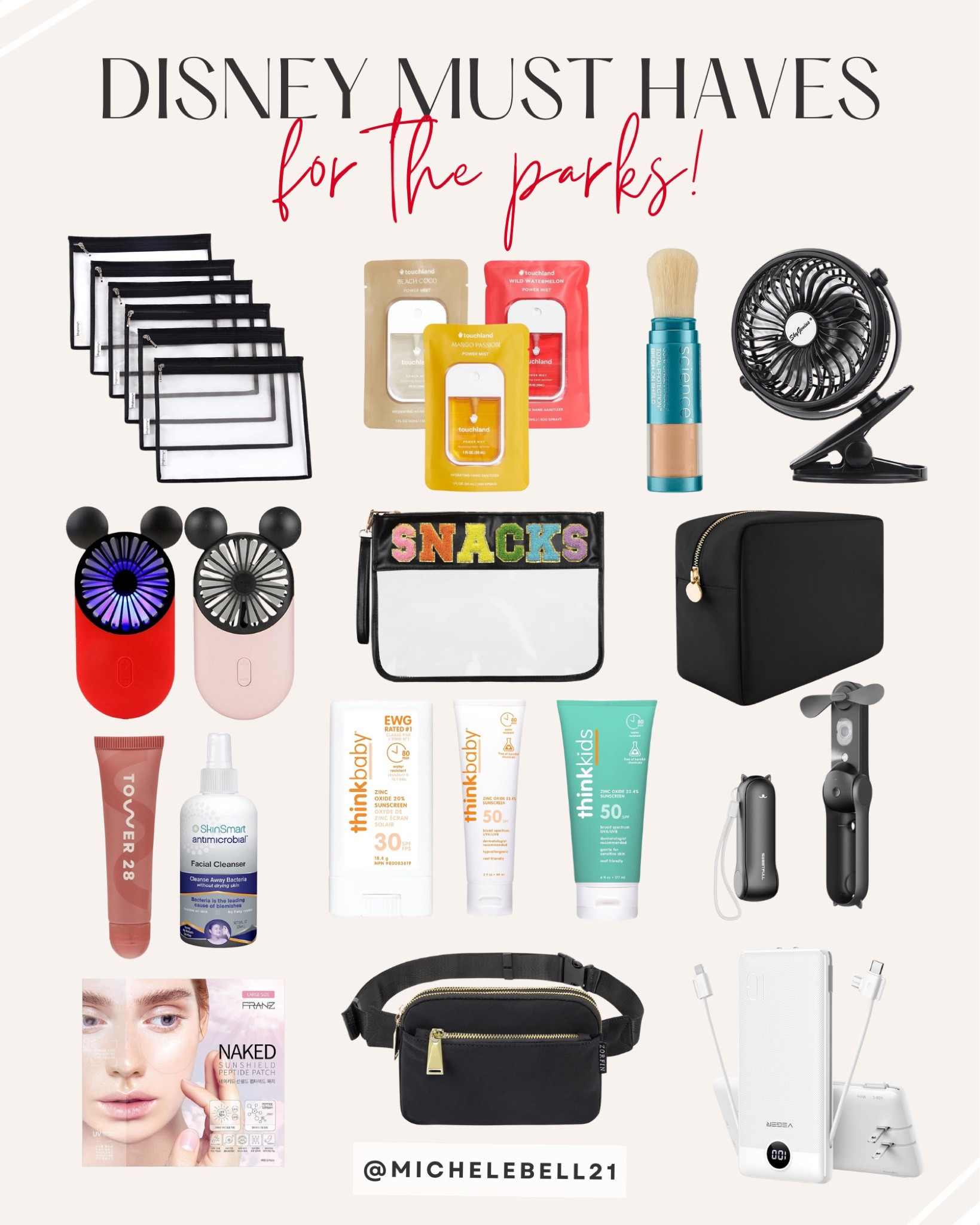 Disney must haves for the park! ❤️

#LTKFamily #LTKFindsUnder50 #LTKTravel