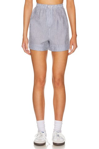 Free People X Intimately FP Cloud Nine Boxer in Navy Stripe from Revolve.com | Revolve Clothing (Global)