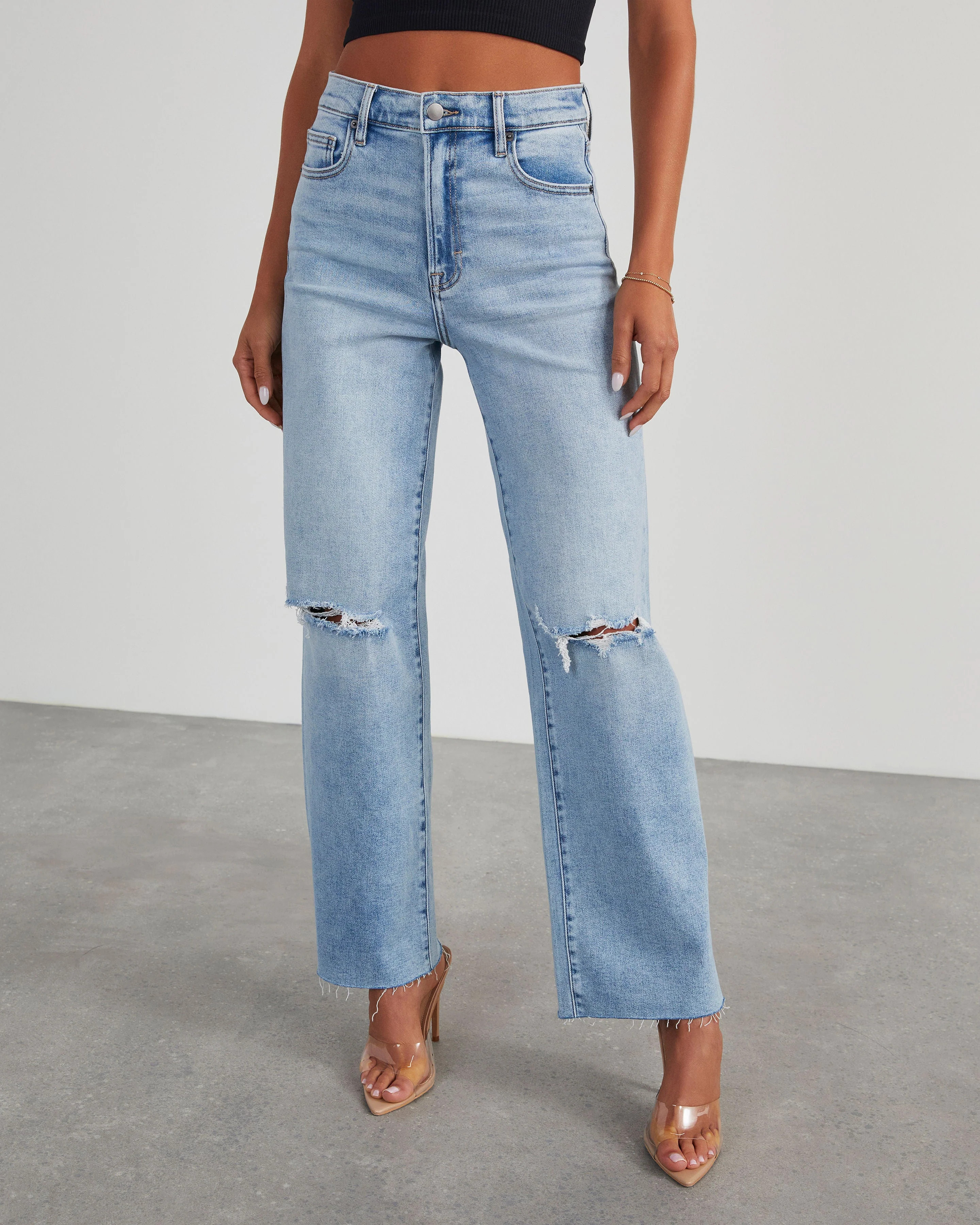 VICI Icon High Rise Straight Jeans | VICI