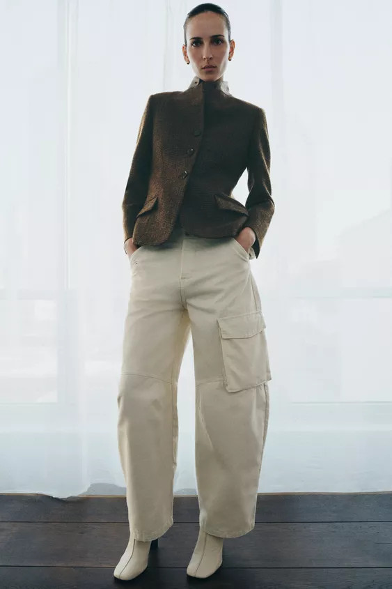 TAILORED BLAZER WITH WOOL ZW COLLECTION | Zara US