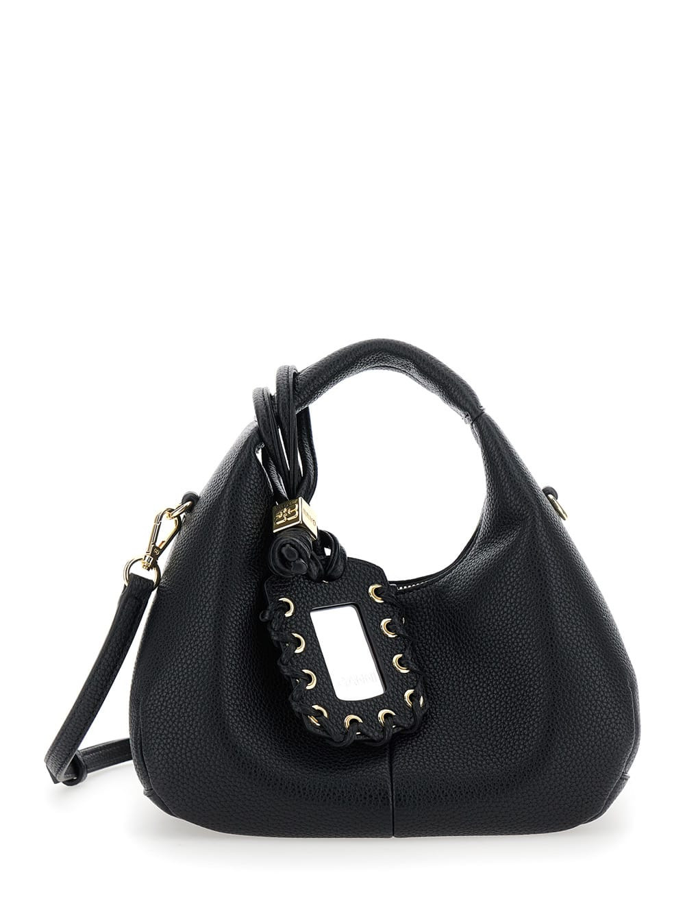 Ganni Hobo Mini Grained | Italist.com US