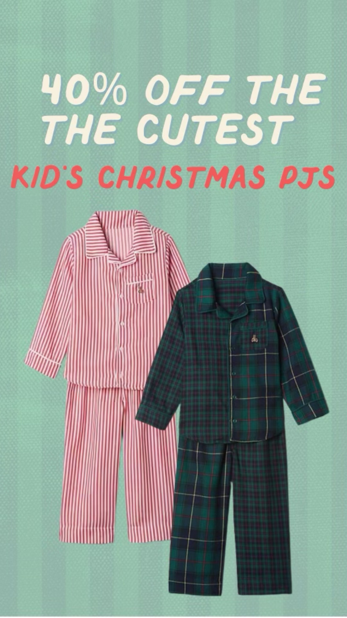 Nothing sweeter than these Christmas jams!! I buy Gap button down pjs every single Christmas and they're my absolute favorite, and the best price!! @gap #howyouweargap #ad