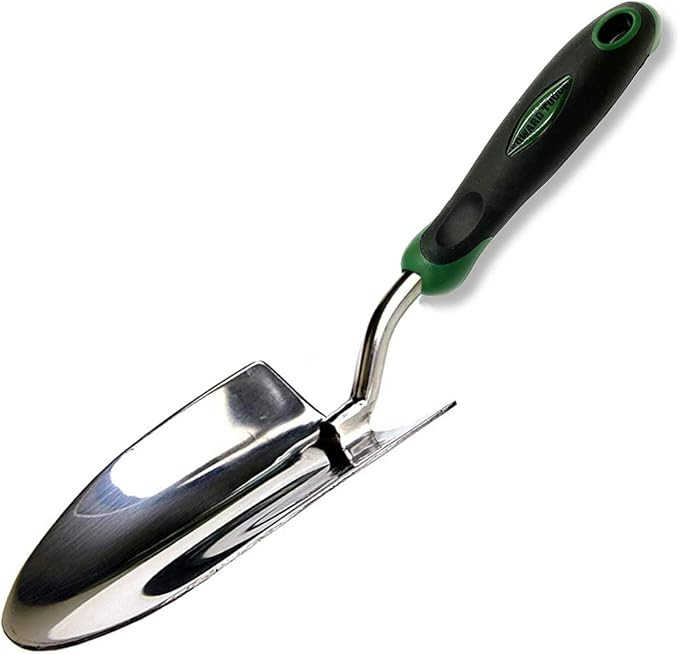 Edward Tools Bend-Proof Garden Trowel - Heavy Duty Polished Stainless Steel - Rust Resistant Over... | Amazon (US)