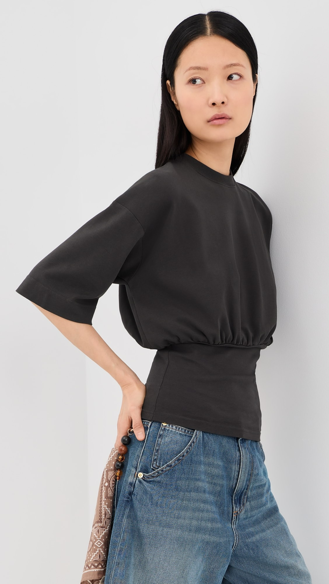 Amy Draped Waist Tee | Shopbop
