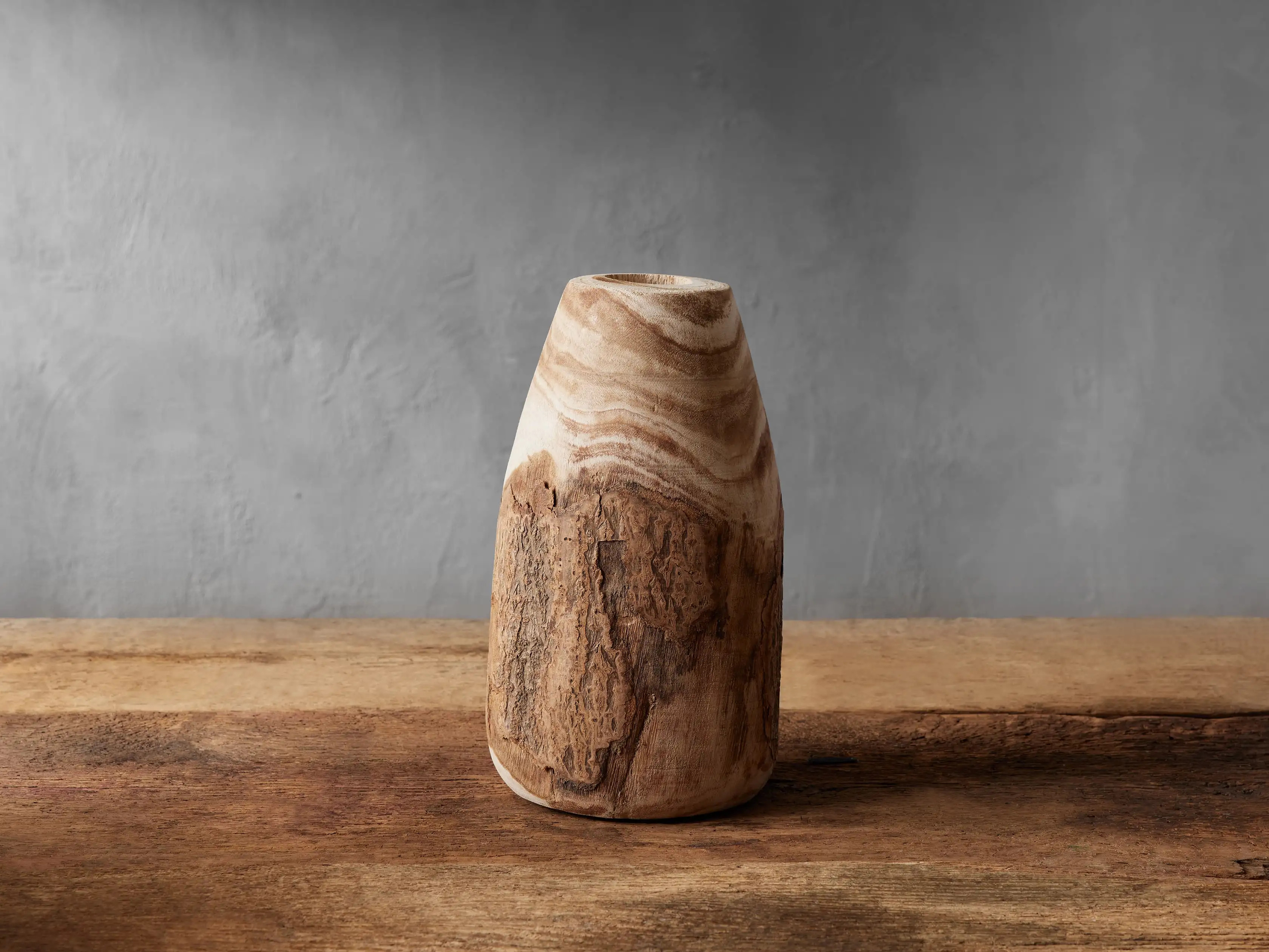 Wood Vase | Arhaus