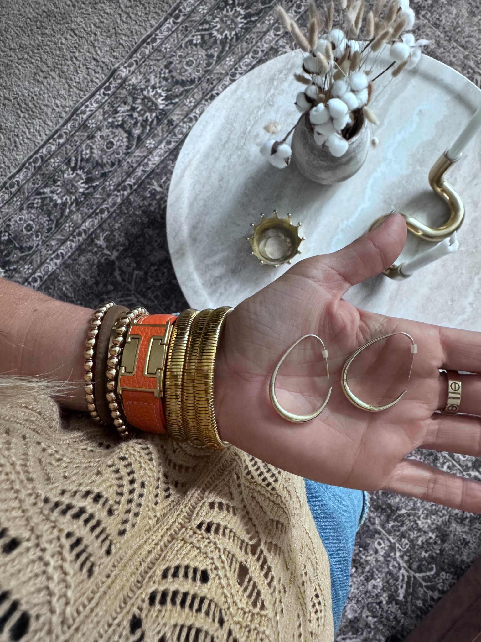 My most worn earrings- so lightweight and great quality that won’t break the bank! 

#LTKFindsUnder50