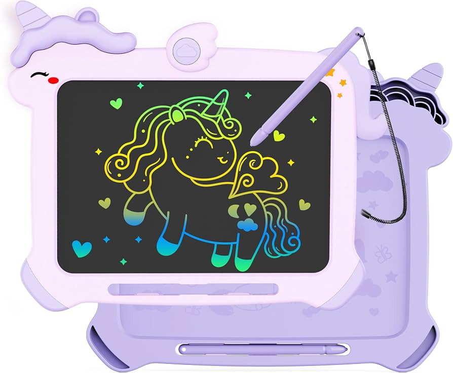 KOKODI LCD Writing Tablet for 3 4 5 6 7 8 Years Old Kids, Colorful Doodle Board, Writing Drawing ... | Amazon (US)