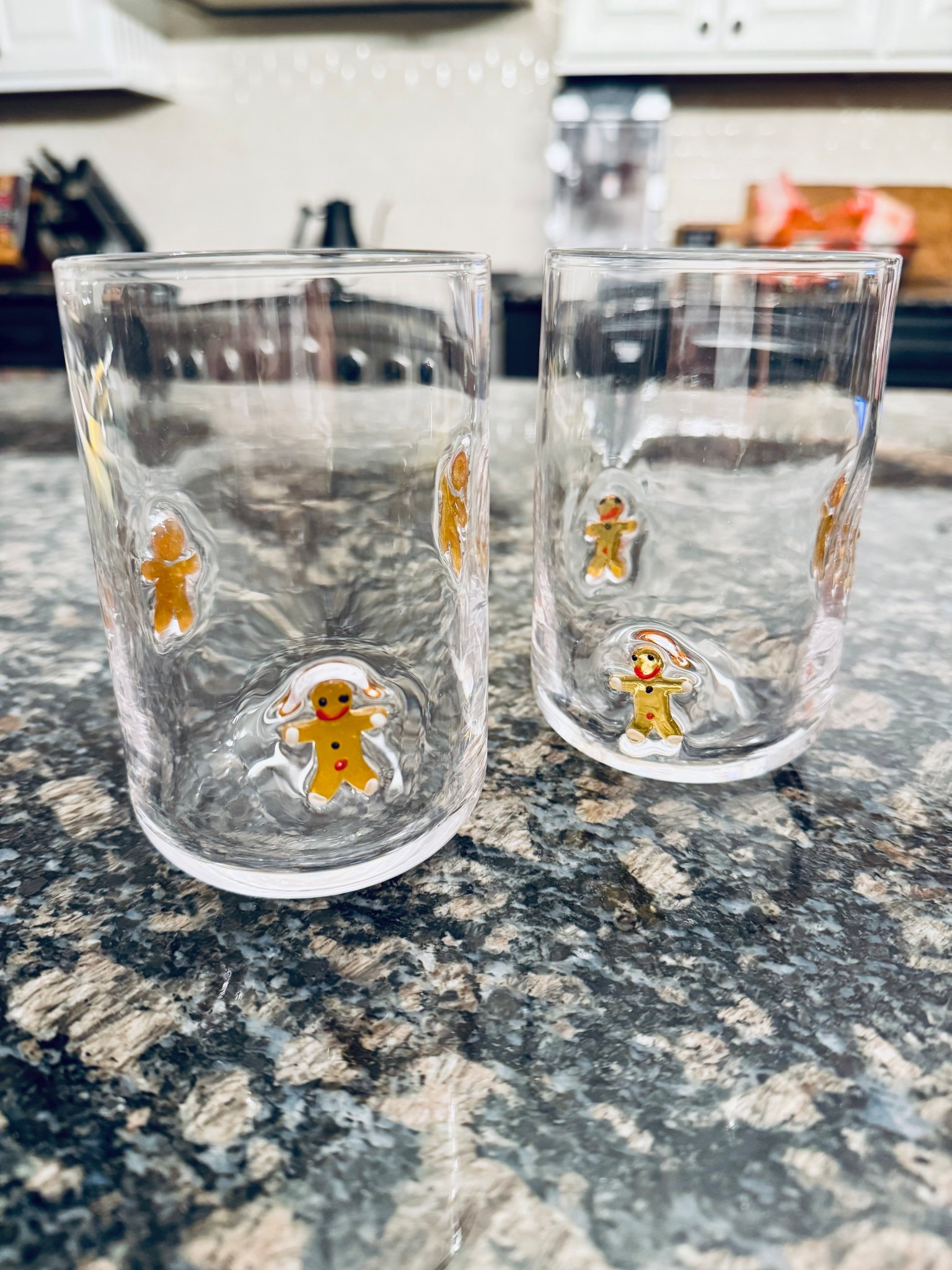 The cutest icon glasses are back — and now in Christmas prints! 🎄✨ I grabbed the gingerbread men and they’re even cuter in person… but they’re going quick! I still need the tree and bow because these are just too fun to pass up.

Handcrafted, dishwasher-safe, and perfect for all your holiday drinks (cold ones, anyway 😉). If you see the gingerbread ones in stock, RUN! 🏃🏼‍♀️💨

#LTKHome #LTKHoliday #LTKGiftGuide