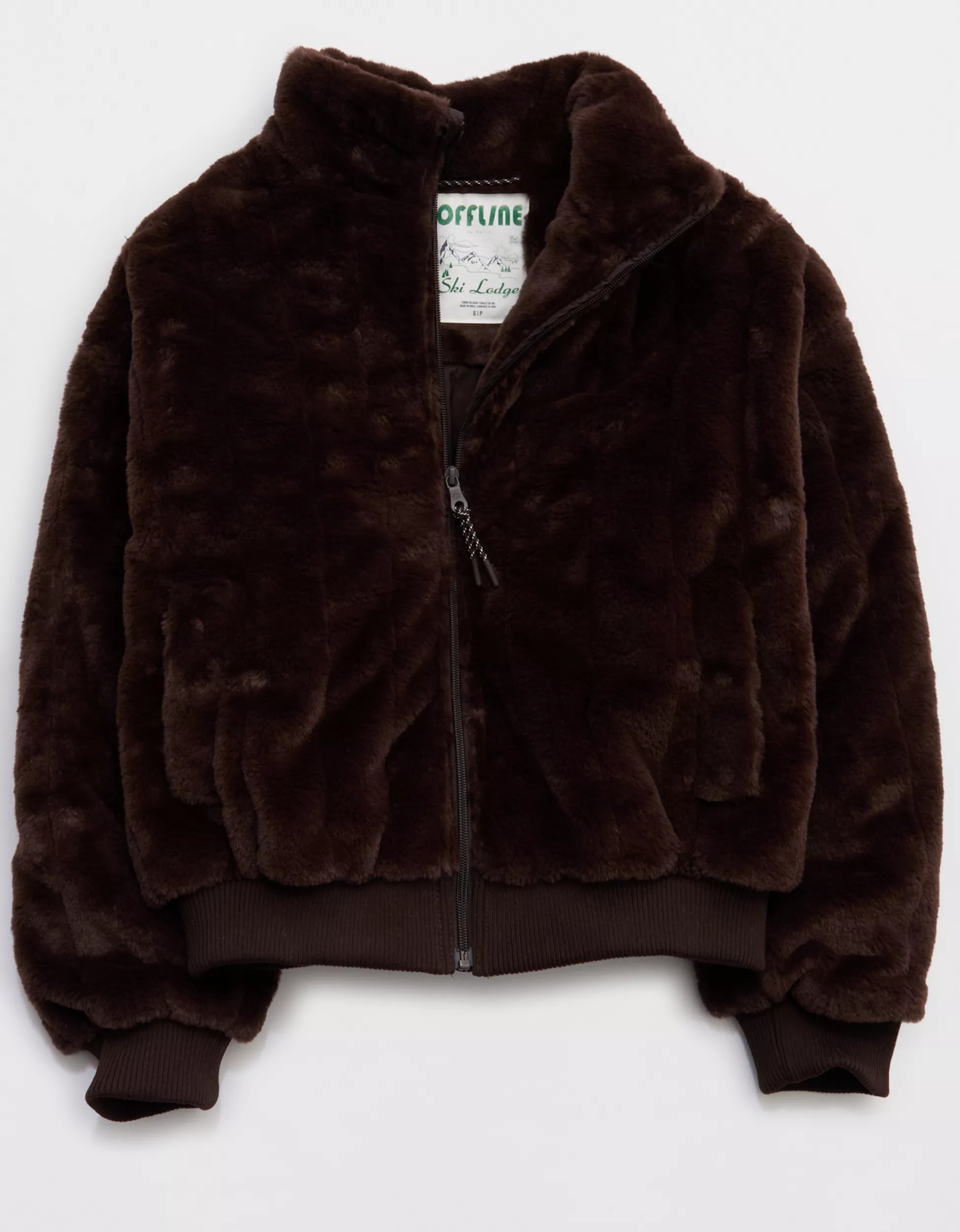 OFFLINE By Aerie Fur Full Zip Jacket | Aerie