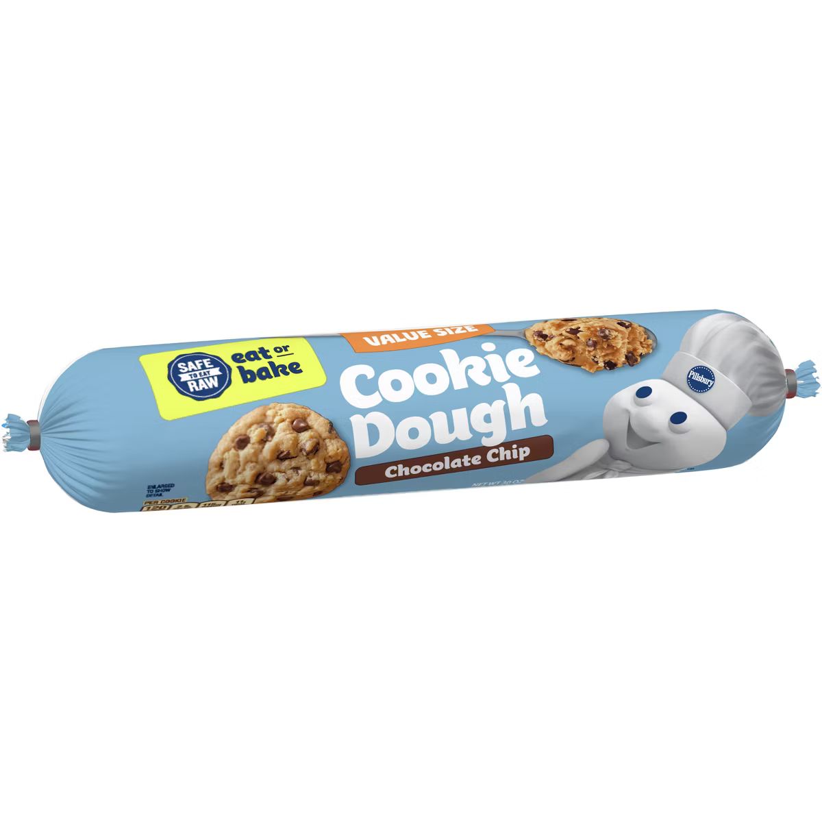 Pillsbury Chocolate Chip Cookie Dough - 30oz | Target