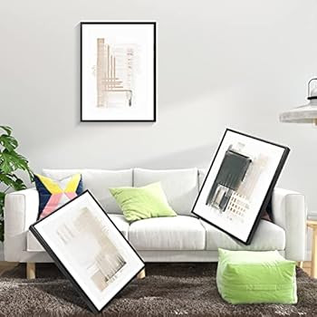 Canvas Wall Art, Set of 3 Framed Art Prints, Abstract Painting, Neutral Minimalist Print Set, 13x... | Amazon (US)
