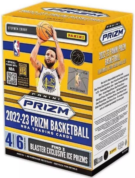 2022/23 NBA Prizm Basketball Blaster Box 6 Packs Per Box 4 Cards Per Pack Factory Sealed | Amazon (US)