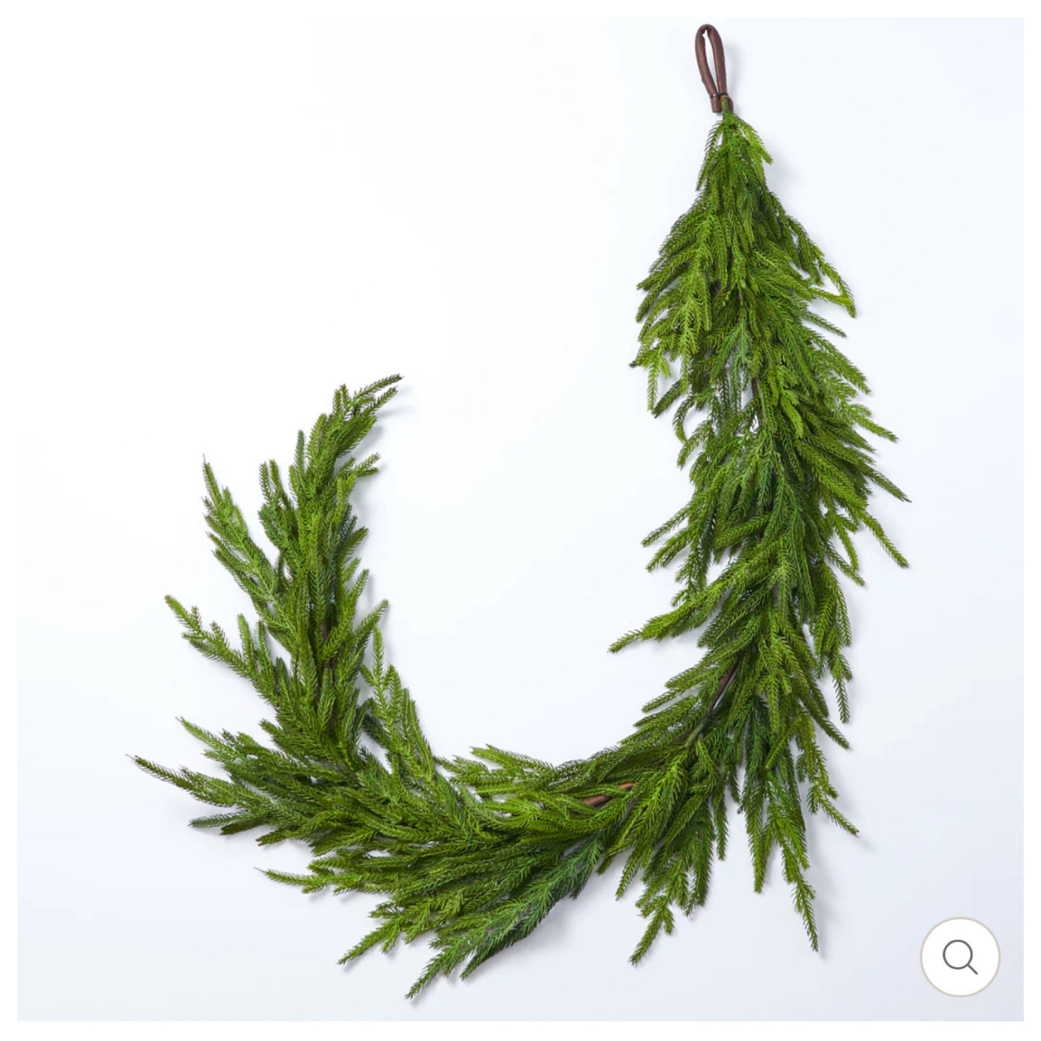 Norfolk Island Pine garland. This is the garland I have all over my home. It’s life like and stunning. #garland 

#LTKSeasonal #LTKHoliday #LTKHome