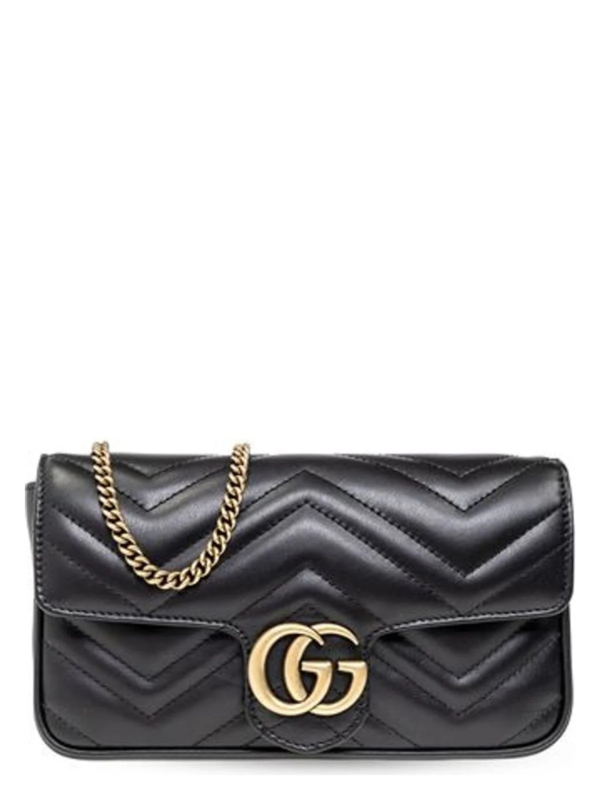 Gucci Women's Gg Marmont Mini Bag in Black | Size UNICA | 751526AACCE | LOZURI