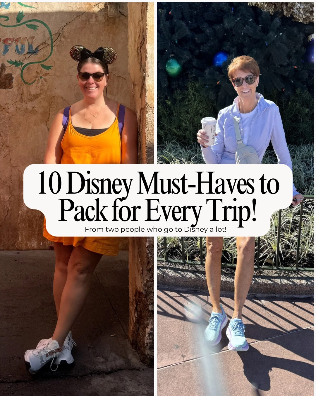 If you’re planning a Disney trip and want to feel prepared, comfortable, and cute, this is the packing list to save. 

Suzanne and I are annual passholders and DVC owners and we do Disney 3–5 times a year, and these are the 10 things we pack every single trip—because they solve the real park-day problems: heat, long lines, tired feet, dead phone batteries, and “why didn’t I bring that?” moments.

This is your Disney packing checklist for: ✅ park days with lots of walking ✅ warm weather + sun ✅ staying comfortable without overpacking ✅ still getting cute photos

Save this post so you can reference it when you pack. Send it to your Disney travel buddy who always forgets something. 
Want the exact items we use? Head to our link in Bio to shop everything we share!

And if this found you at the right time, you’re exactly who we create for—come along for classic travel style + real-life Disney tips.

#LTKTravel