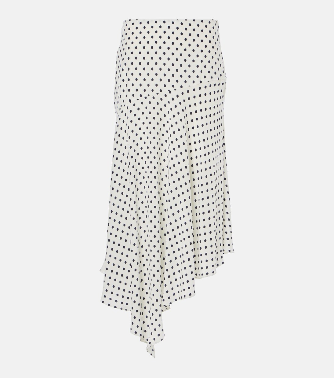Rosemary polka-dot silk-blend midi skirt | Mytheresa (UK)