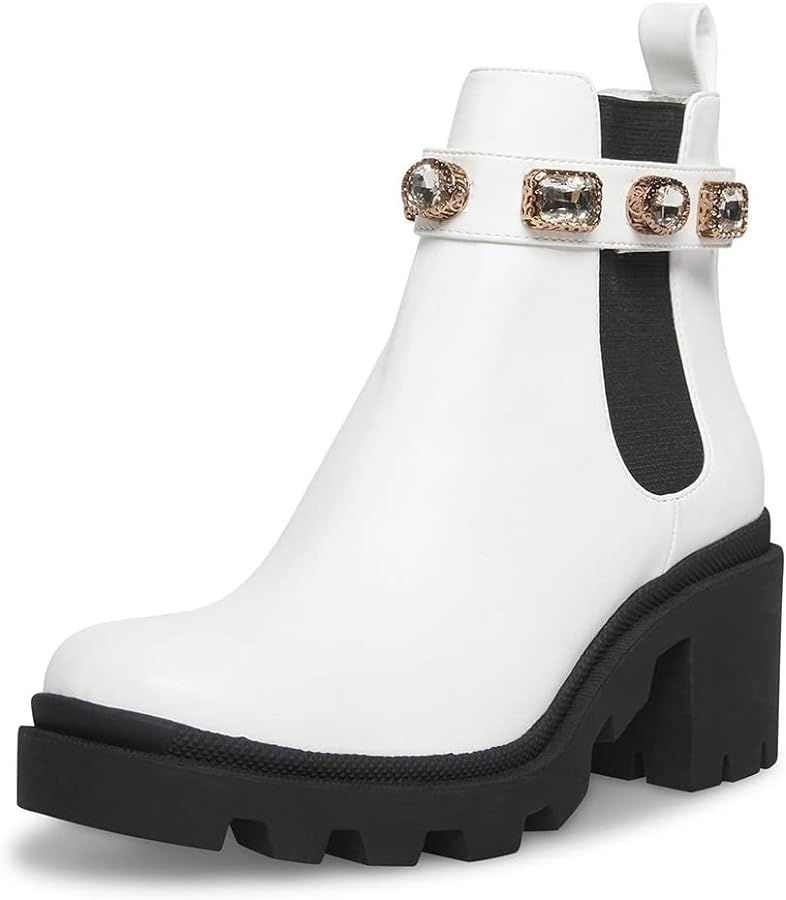 Steve Madden womens Amulet Ankle Boot | Amazon (US)