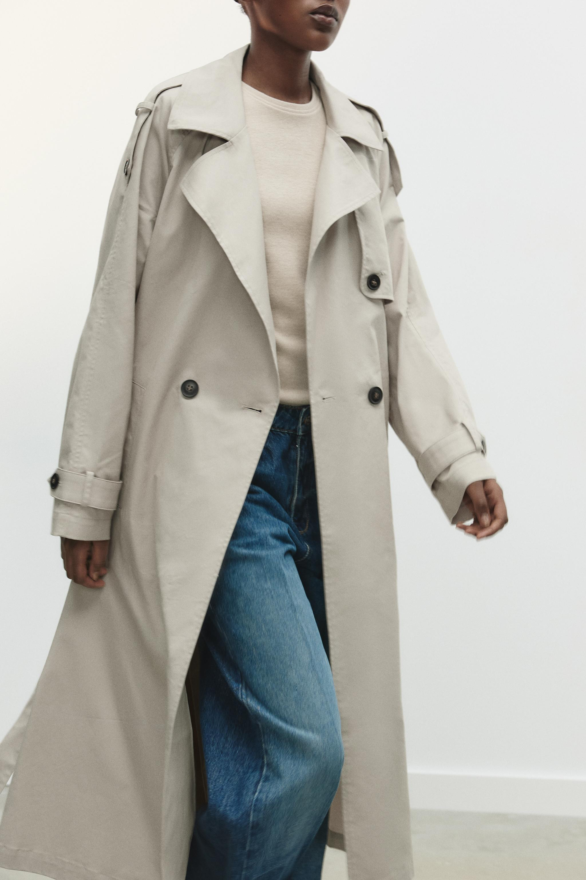 BELTED DOUBLE-BREASTED TRENCH COAT | Zara US