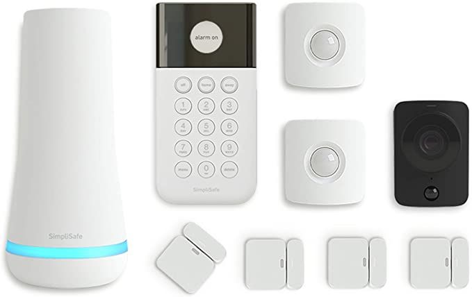SimpliSafe 9 Piece Wireless Home Security System w/HD Camera - Optional 24/7 Professional Monitor... | Amazon (US)
