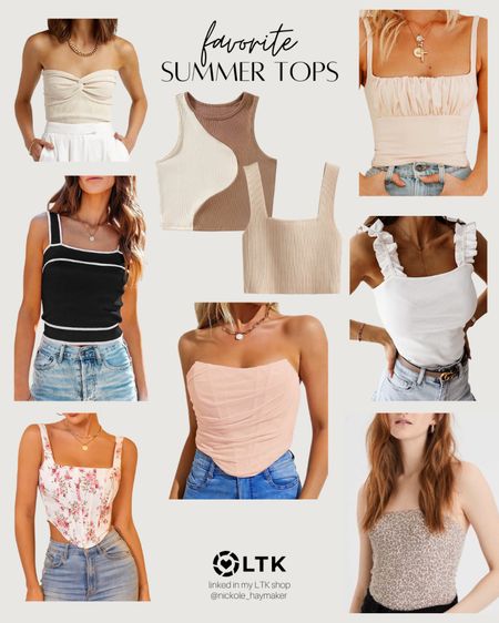 Strapless + tube tops are all I can manage during these summer heat waves! Here are my favorites!!! 🔥
All under $30

#LTKunder50 #LTKSeasonal #LTKstyletip