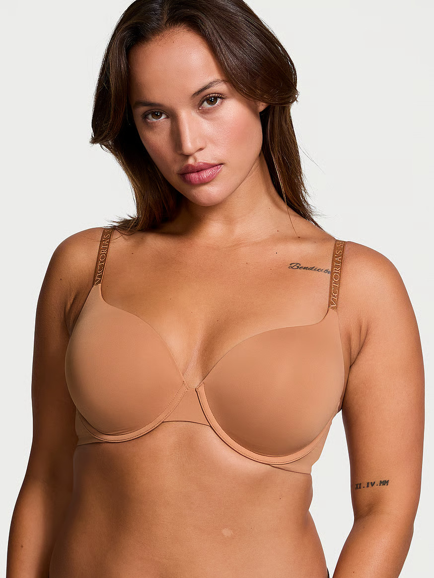 Buy Perfect Shape Smooth Push-Up Bra, Praline - Order Bras online - Victoria's Secret US | Victoria's Secret (US / CA )