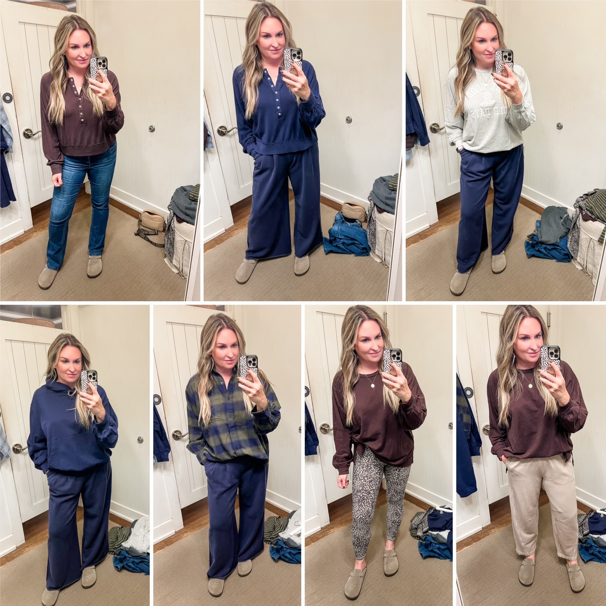 Aerie runs big. I’m in a M in everything and size Small in the hoodie. The Henley I’m in size L. 

#LTKSeasonal #LTKMidsize #LTKOver40