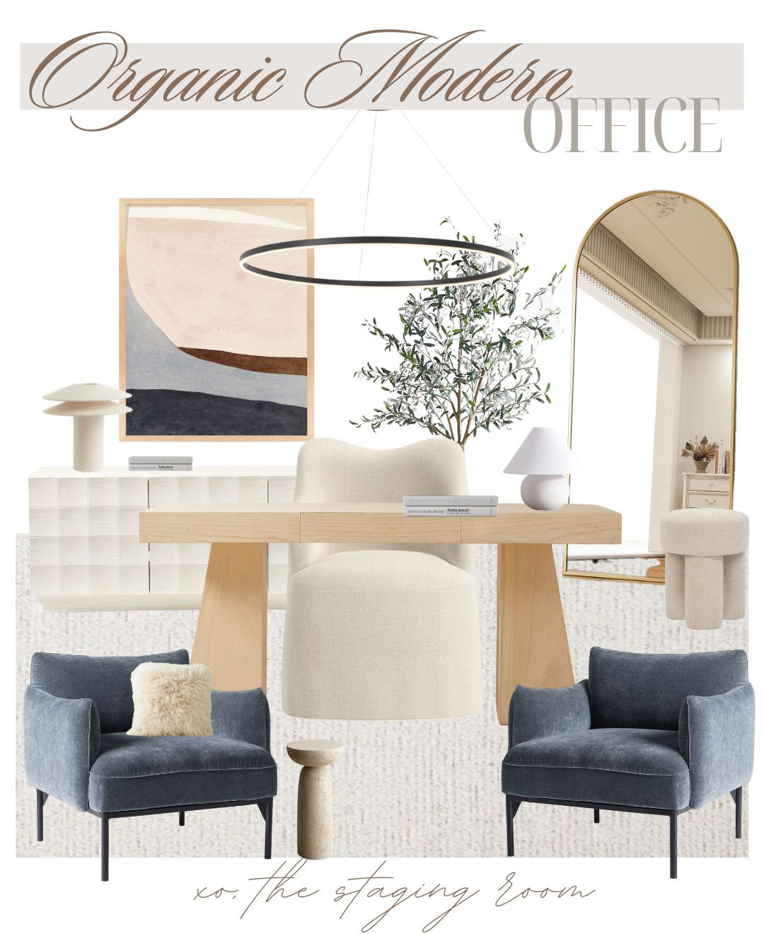 Chic modern home office design 🤍

——
#homeoffice #officedesign #desk #officedesk #deskchair #upholsteredchair #officestorage #officerefresh #WFHinstyle