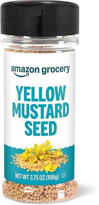 Amazon Grocery, Yellow Mustard Seed, 3.75 Oz | Amazon (US)