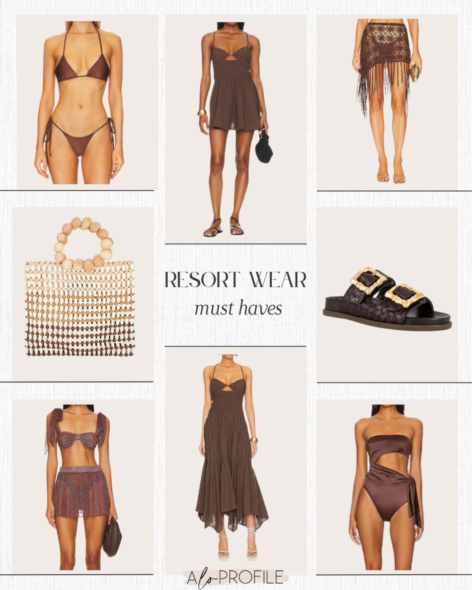 Resort Wear : Via Revolve // Resort wear, vacation outfits, swimwear, vacay looks, vacay style, beach outfit, beach vacation, spring break outfits, beach trip, resort wear from Revolve, spring style, spring outfits, summer outfits