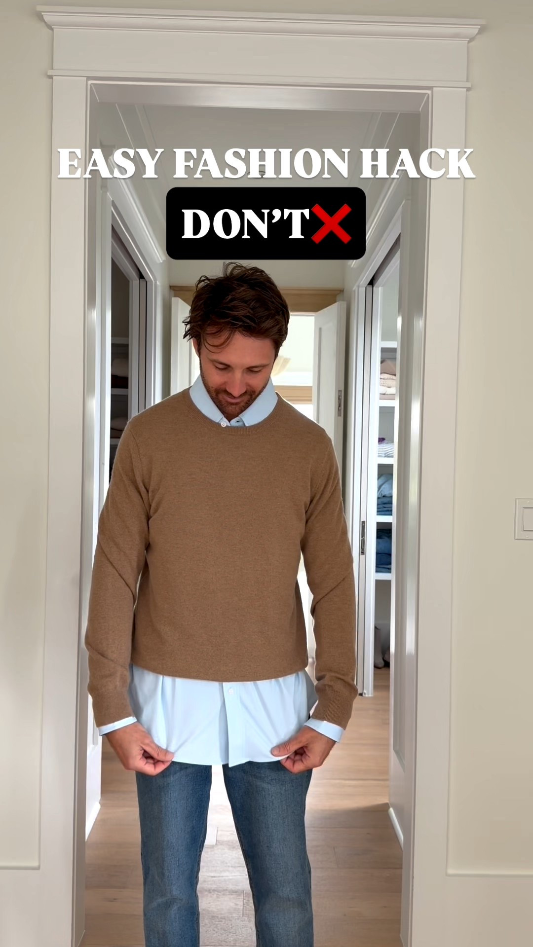 Love this hack! 

#LTKootd #LTKMens #LTKOver40