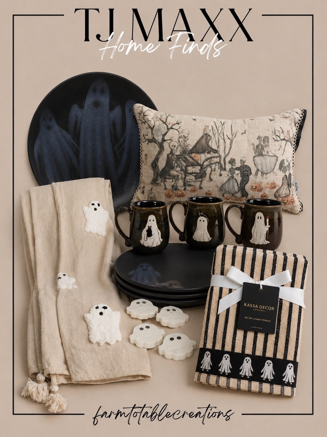 TJ Maxx Halloween Finds You’ll Want Before They’re Gone 👻🖤

TJ Maxx is packed with charming Halloween decor this season! From cozy ghost blankets and adorable mugs to spooky serving pieces, festive pillows, and the cutest kitchen towels, these affordable finds bring just the right mix of cozy and creepy. Perfect for adding a playful touch to your home all season long.

Follow @farmtotablecreations on Instagram for more cozy home inspiration, affordable finds, and seasonal decor ideas.

#LTKHome #TJMaxx #TJMaxxFinds #HalloweenDecor #GhostDecor #SpookySeason #CozyHome #FallDecor #HalloweenHome #SeasonalDecor #HomeDecor #FarmToTableCreations

#LTKHome #LTKSeasonal #LTKSaleAlert