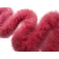 Rose Pink Boa, 2 Yards - Dusty Turkey Medium Weight Marabou Feather Boa 25 Gram Halloween Craft Supply 3645 | Etsy (US)