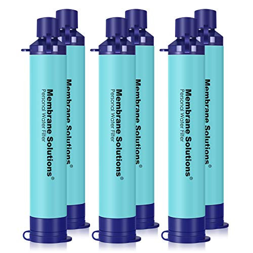 Membrane Solutions Straw Water Filter, Survival Filtration Portable Gear, Emergency Preparedness,... | Amazon (US)