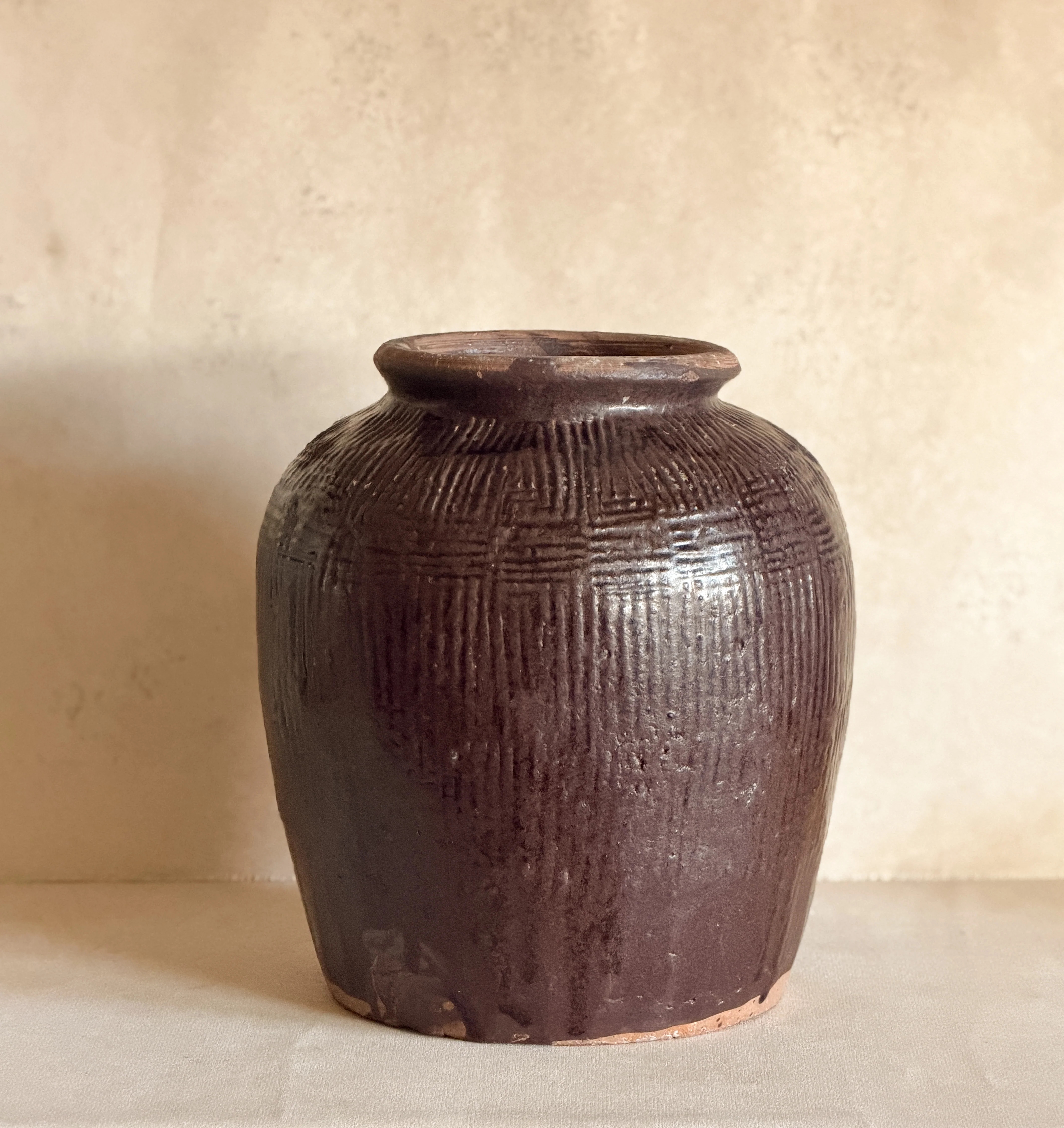 Vintage Mijiu Rice Wine Jar, Large No. 3 | Cottage and Key