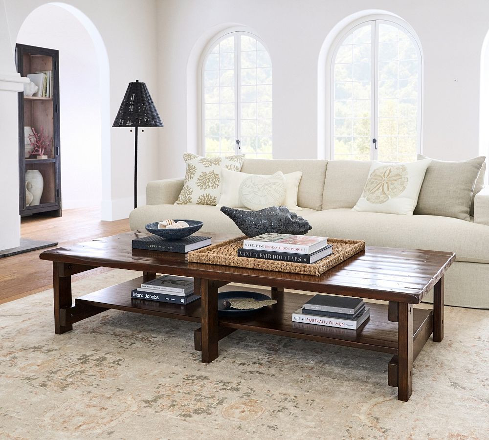 Auburn Rectangular Grand Coffee Table | Pottery Barn (US)